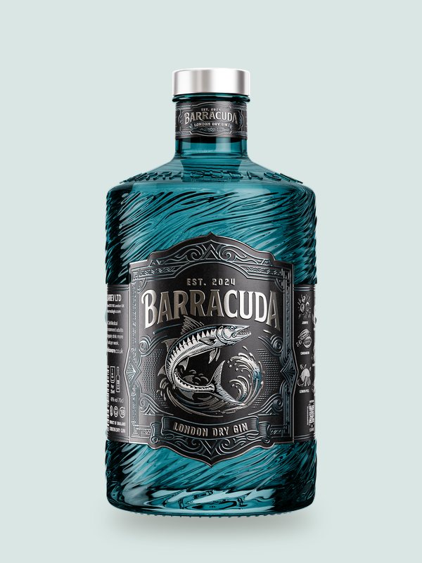 Bottle of Barracuda London Dry Gin