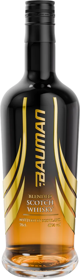 Bottle of Bauman Blended Scotch Whisky