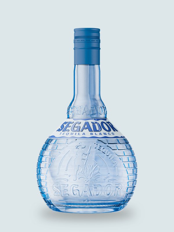 Bottle of Segador Tequila Blanco